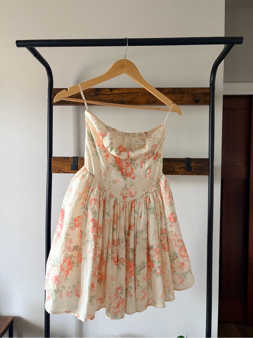 Altar'd State Virelle Mini Floral Dress